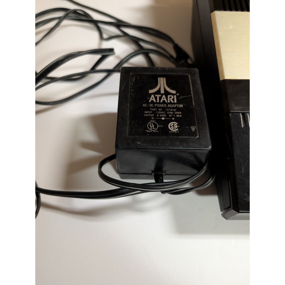 Atari 5200 4 Port Console With All Conections Included 2 Controllers Read Discrp - Picture 4 of 8